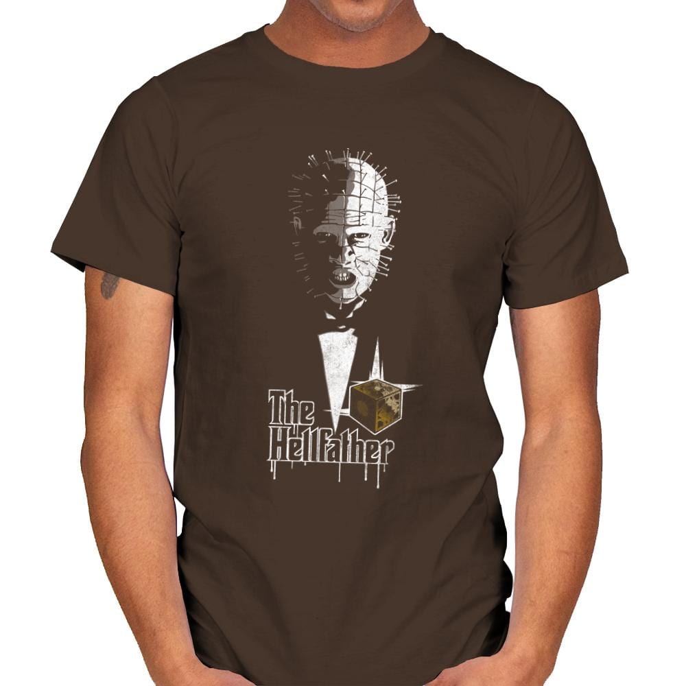 The Hellfather - Anytime - Mens T-Shirts RIPT Apparel Small / Dark Chocolate