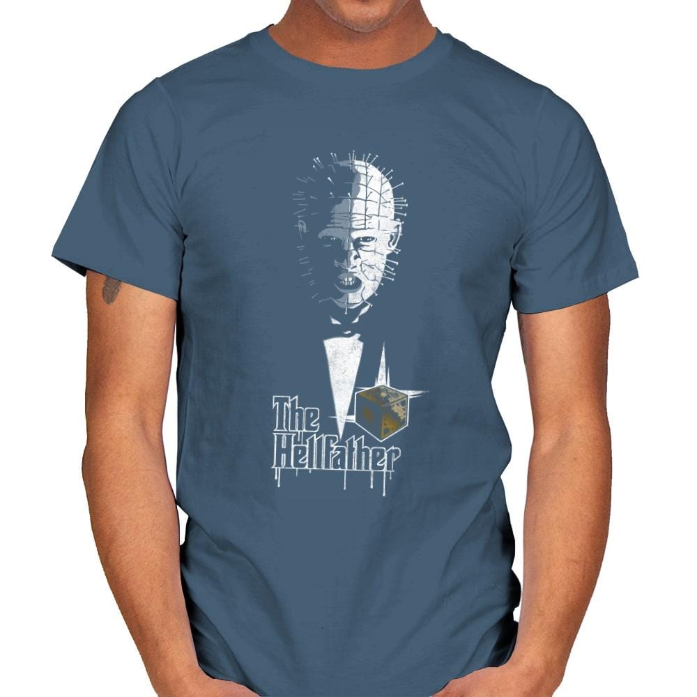 The Hellfather - Anytime - Mens T-Shirts RIPT Apparel Small / Indigo Blue