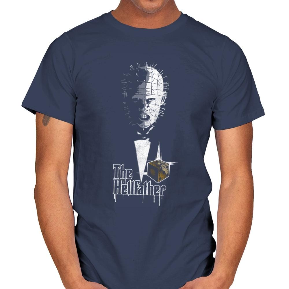 The Hellfather - Anytime - Mens T-Shirts RIPT Apparel Small / Navy