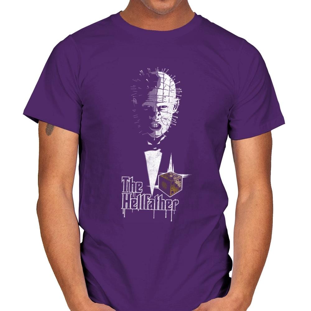 The Hellfather - Anytime - Mens T-Shirts RIPT Apparel Small / Purple