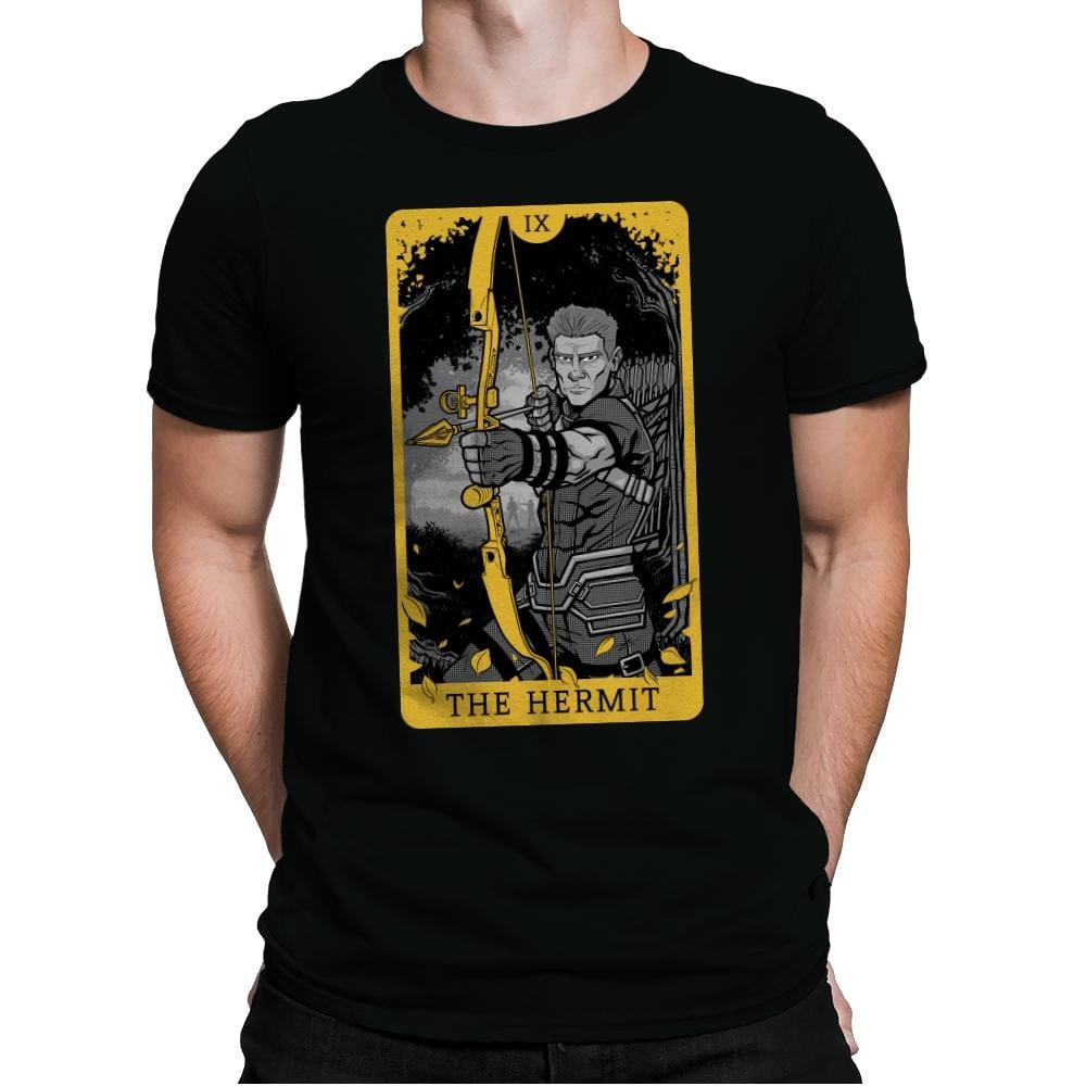 The Hermit - Mens Premium T-Shirts RIPT Apparel Small / Black