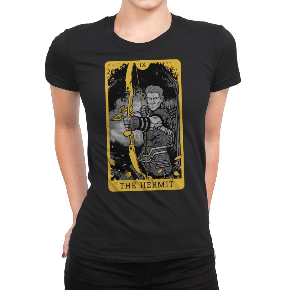 The Hermit - Womens Premium T-Shirts RIPT Apparel Small / Black