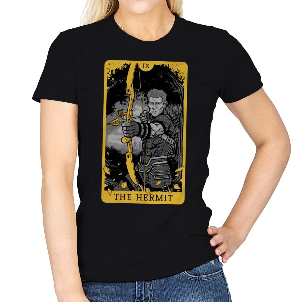 The Hermit - Womens T-Shirts RIPT Apparel Small / Black