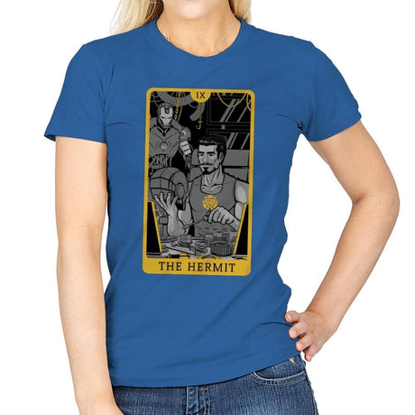 The Hermit - Womens T-Shirts RIPT Apparel Small / Royal