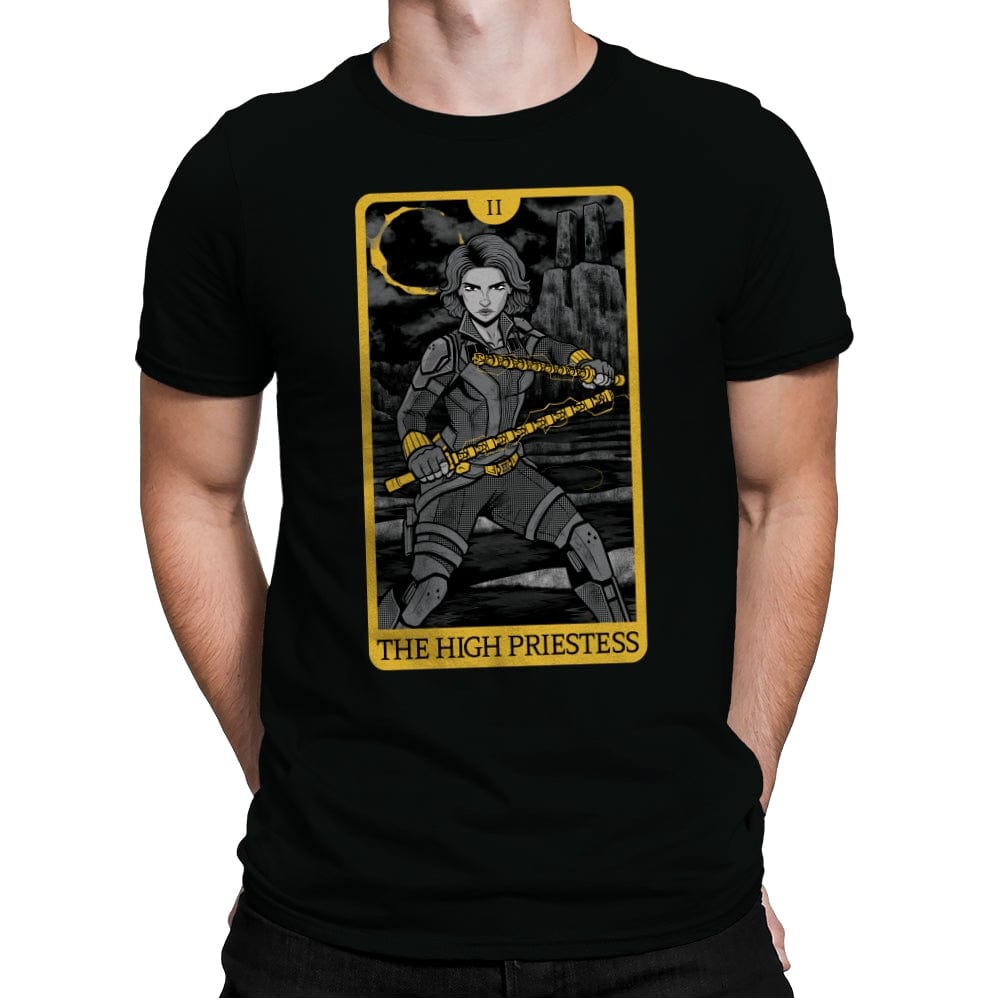 The High Priestess - Mens Premium T-Shirts RIPT Apparel Small / Black