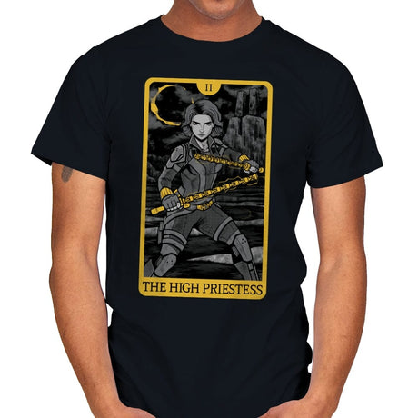 The High Priestess - Mens T-Shirts RIPT Apparel Small / Black