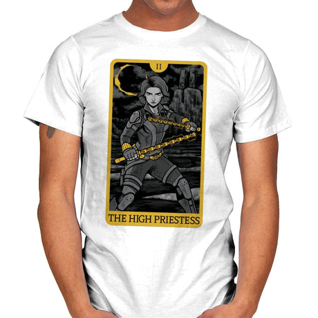 The High Priestess - Mens T-Shirts RIPT Apparel Small / White