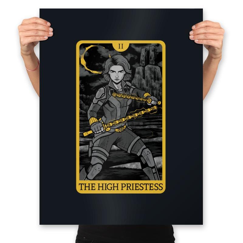 The High Priestess - Prints Posters RIPT Apparel 18x24 / Black