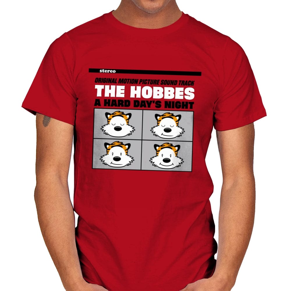 The Hobbes - Mens T-Shirts RIPT Apparel Small / Red