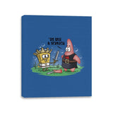 The Holy Grail Under the Sea - Canvas Wraps Canvas Wraps RIPT Apparel 11x14 / Royal