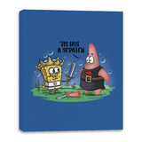 The Holy Grail Under the Sea - Canvas Wraps Canvas Wraps RIPT Apparel 16x20 / Royal