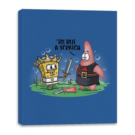 The Holy Grail Under the Sea - Canvas Wraps Canvas Wraps RIPT Apparel 16x20 / Royal