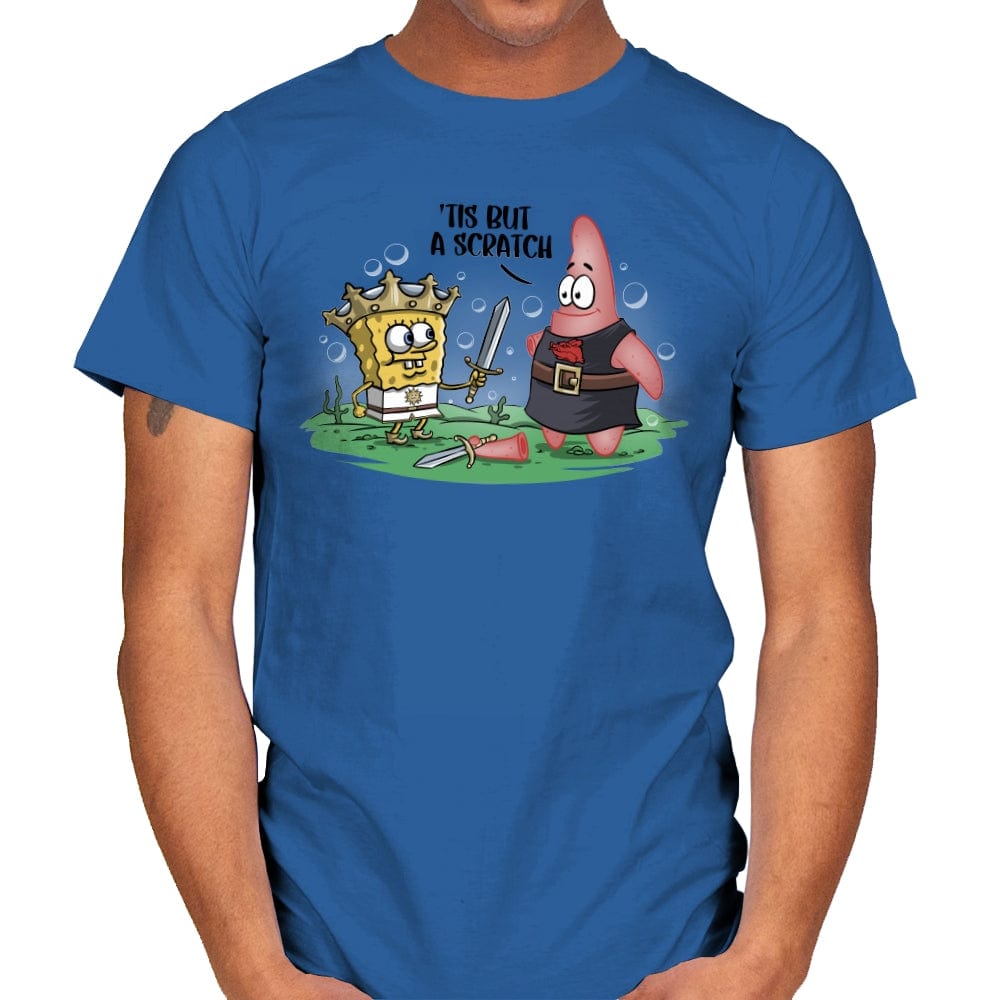 The Holy Grail Under the Sea - Mens T-Shirts RIPT Apparel Small / Royal