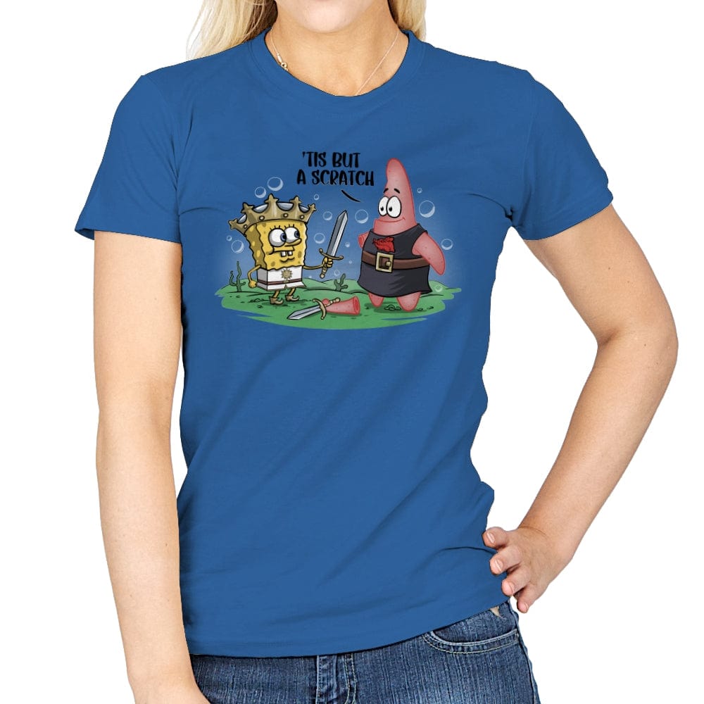 The Holy Grail Under the Sea - Womens T-Shirts RIPT Apparel Small / Royal