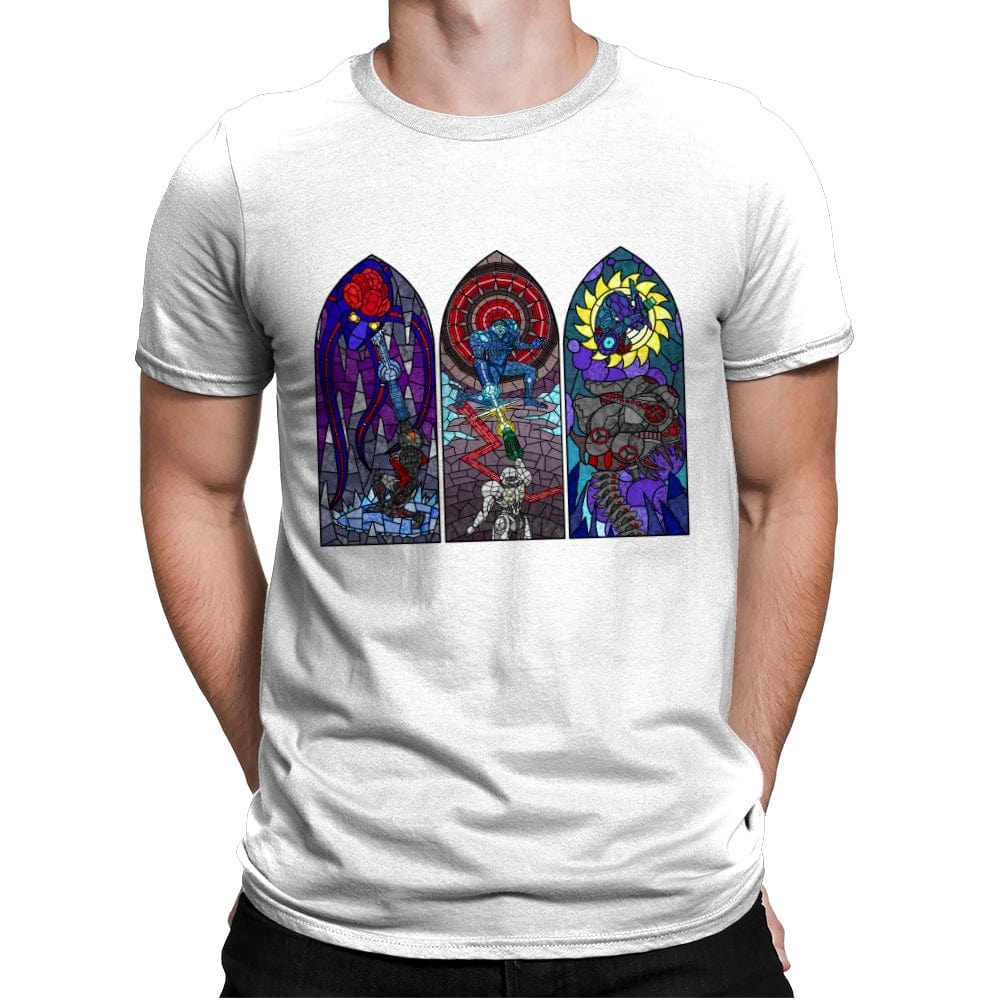 The Holy Trilogy - Mens Premium T-Shirts RIPT Apparel Small / White