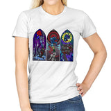 The Holy Trilogy - Womens T-Shirts RIPT Apparel Small / White