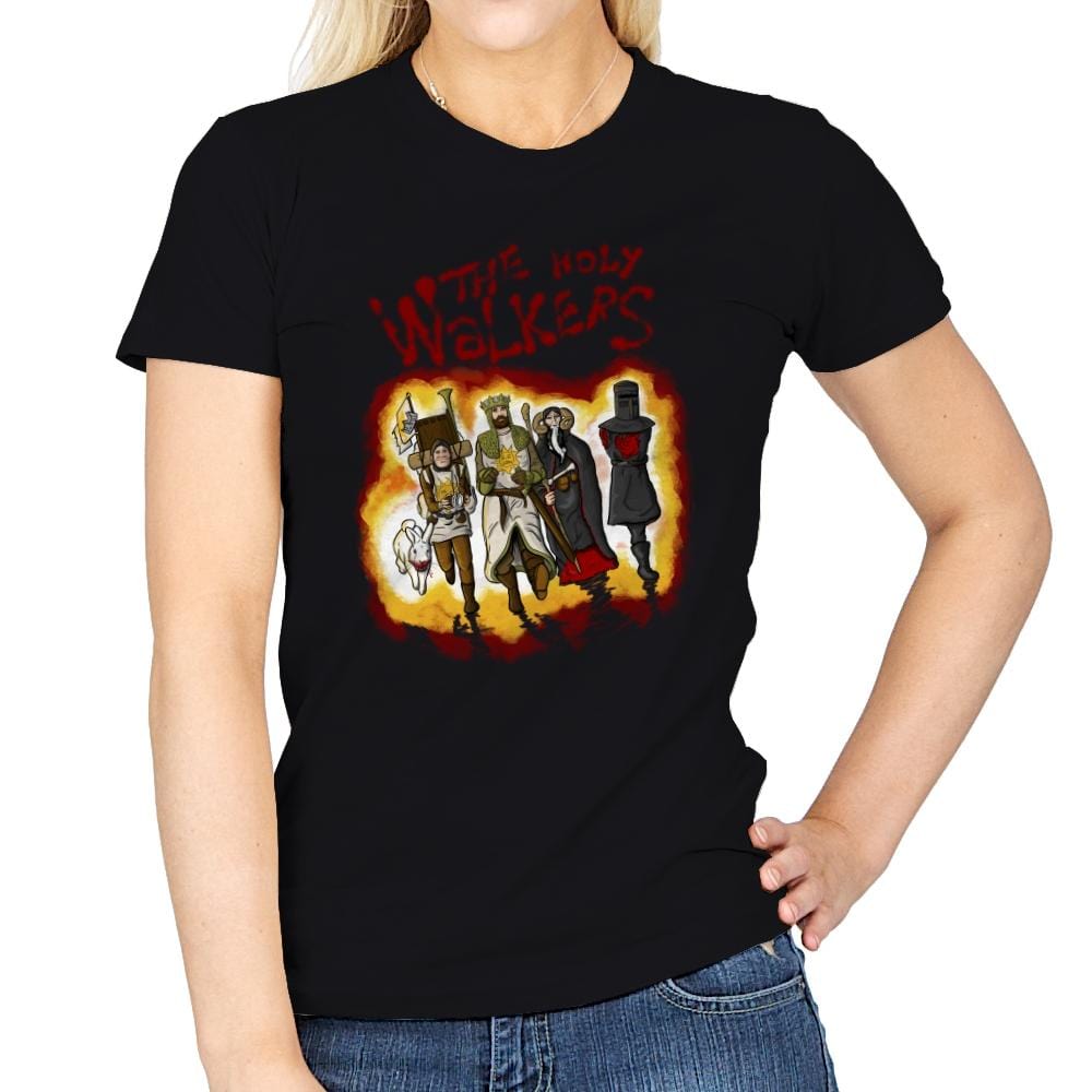 The Holy Walkers - Womens T-Shirts RIPT Apparel Small / Black