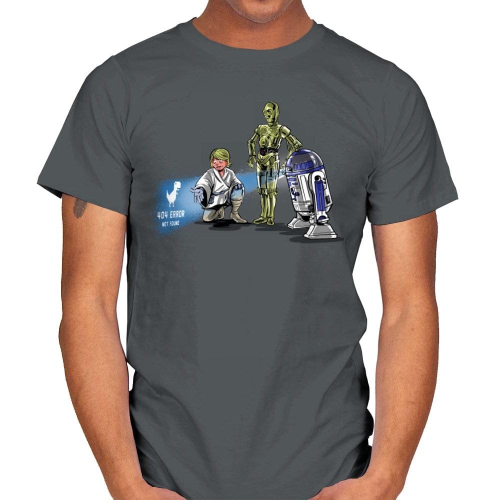 The Hope is Offline - Mens T-Shirts RIPT Apparel Small / Charcoal