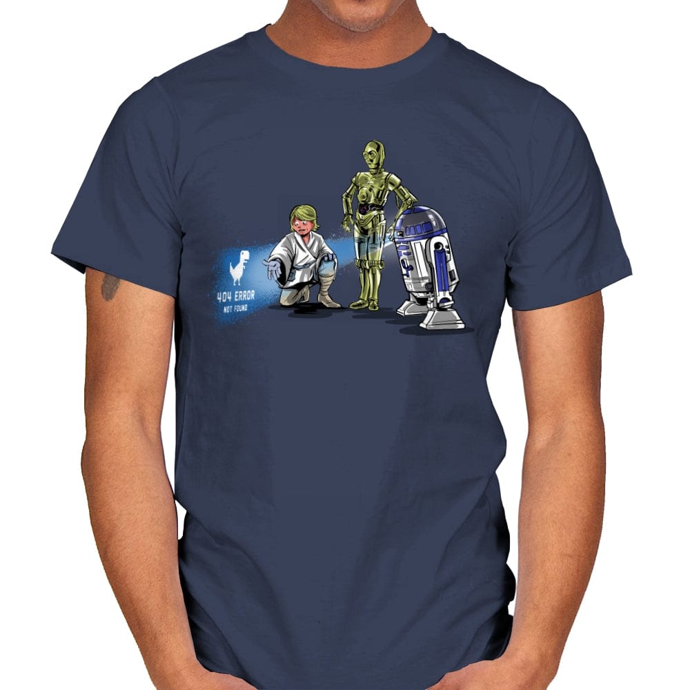 The Hope is Offline - Mens T-Shirts RIPT Apparel Small / Navy