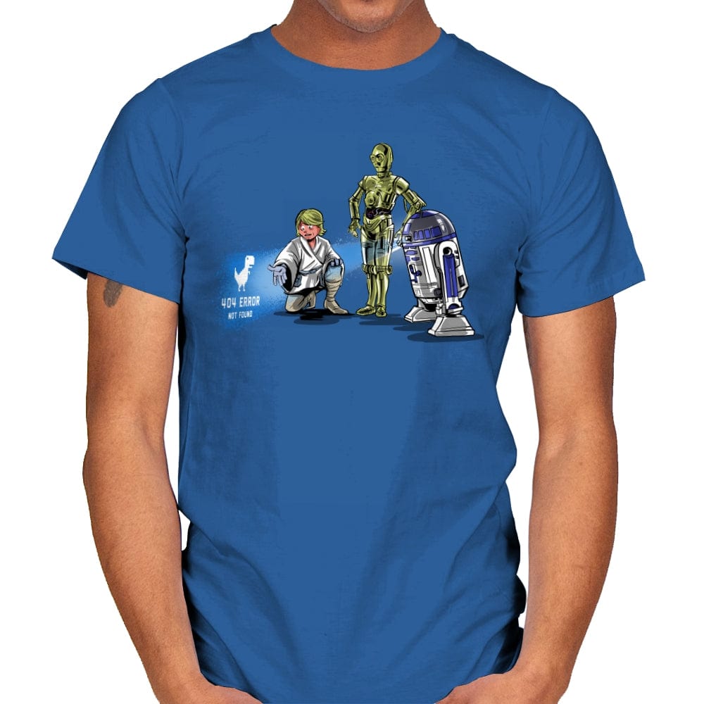 The Hope is Offline - Mens T-Shirts RIPT Apparel Small / Royal