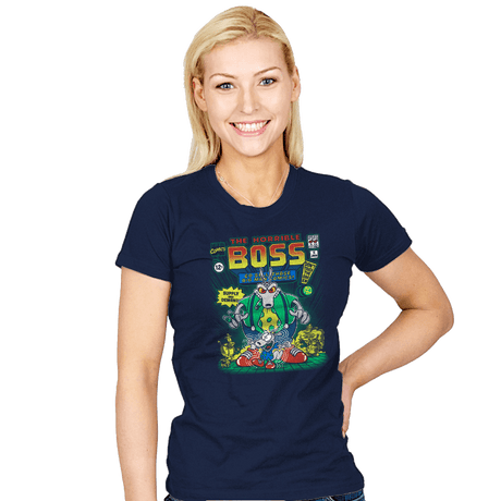 The Horrible Boss - Womens T-Shirts RIPT Apparel