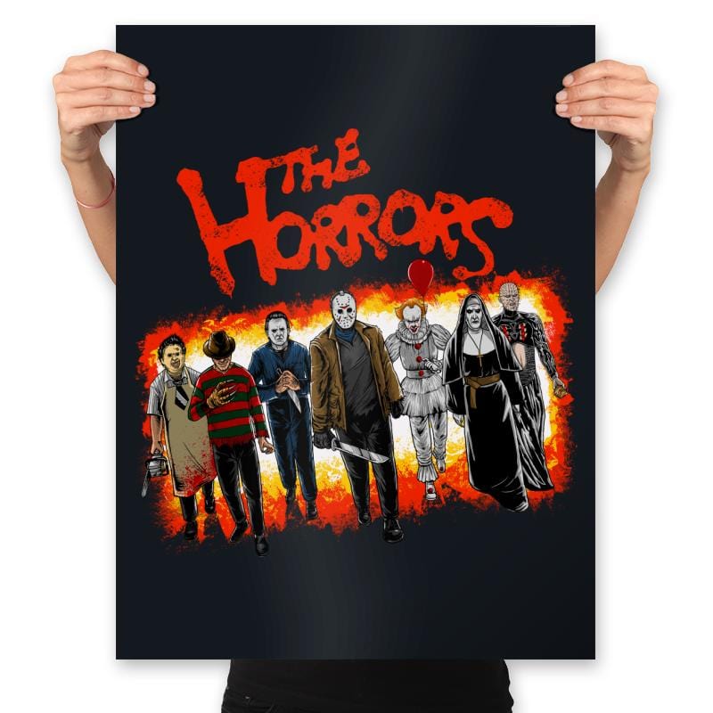 The Horrors - Prints Posters RIPT Apparel 18x24 / Black