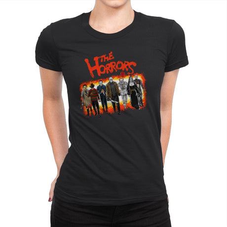 The Horrors - Womens Premium T-Shirts RIPT Apparel Small / Black
