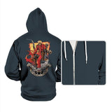The Humanoid Typhoon - Hoodies Hoodies RIPT Apparel Small / Dark Gray