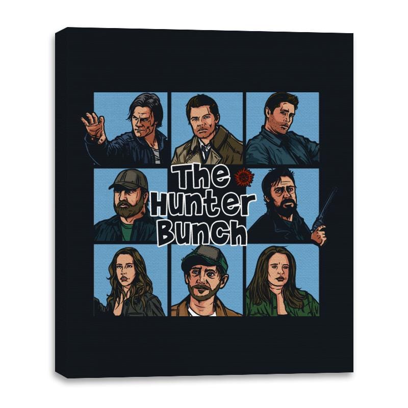 The Hunter Bunch - Canvas Wraps Canvas Wraps RIPT Apparel 16x20 / Black