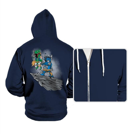 The Hunter King - Hoodies Hoodies RIPT Apparel Small / Navy
