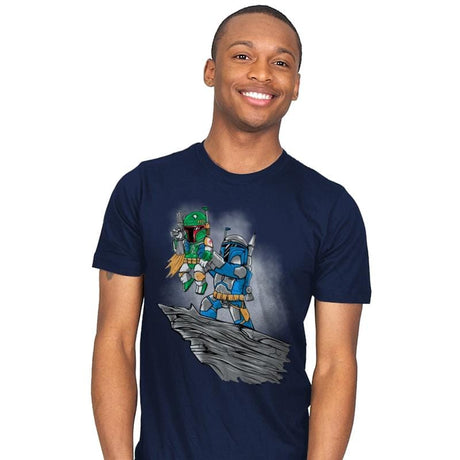The Hunter King - Mens T-Shirts RIPT Apparel Small / Navy