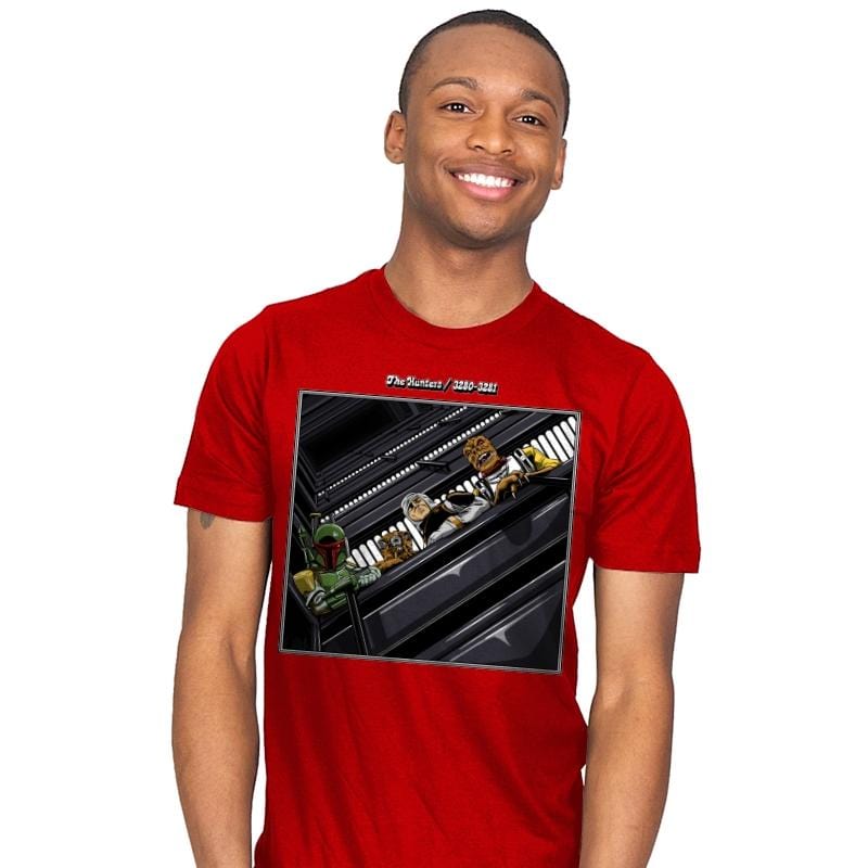 The Hunters - Mens T-Shirts RIPT Apparel Small / Red