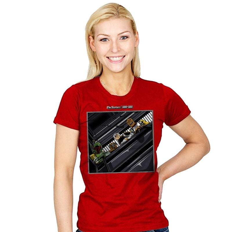 The Hunters - Womens T-Shirts RIPT Apparel Small / Red