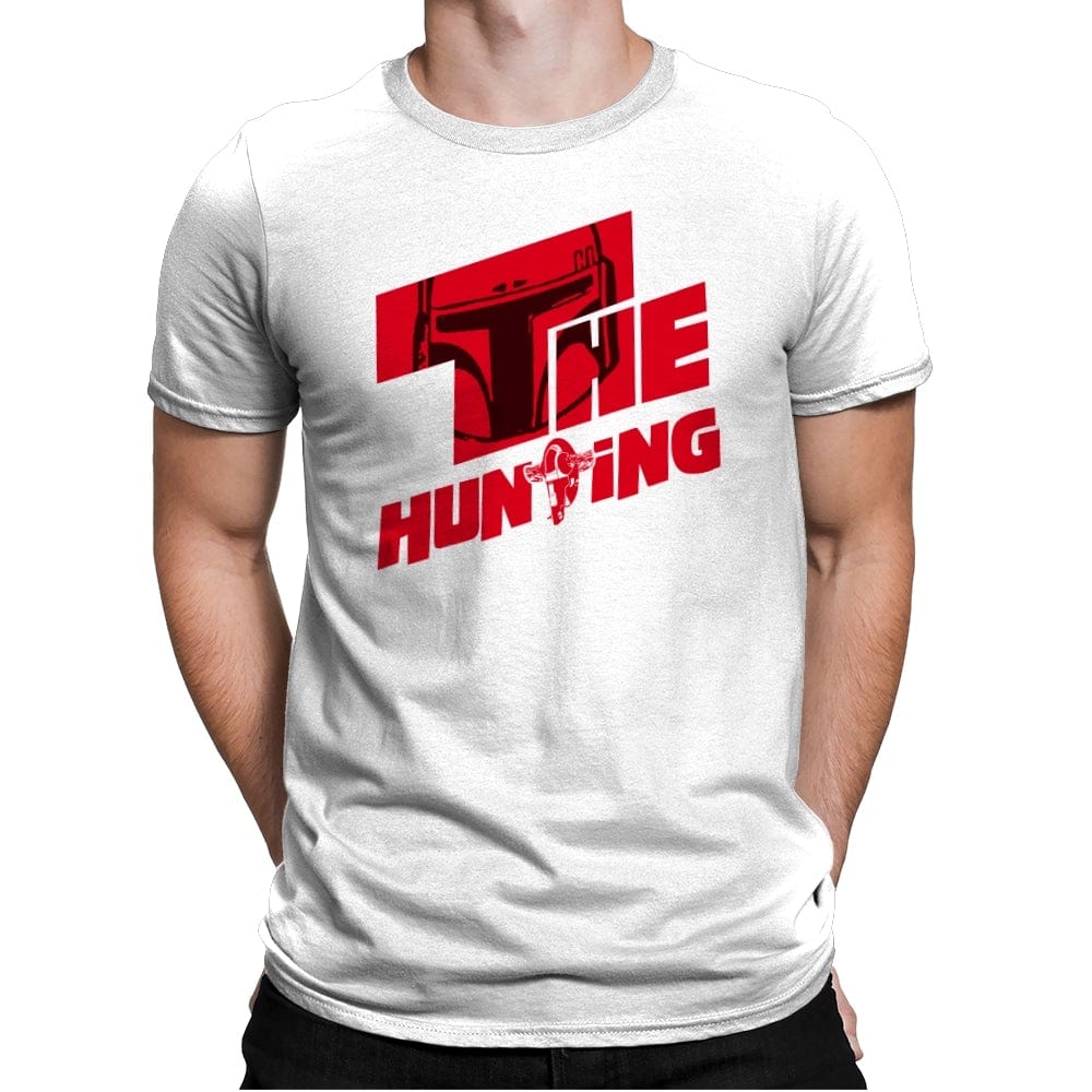 The Hunting - Mens Premium T-Shirts RIPT Apparel Small / White
