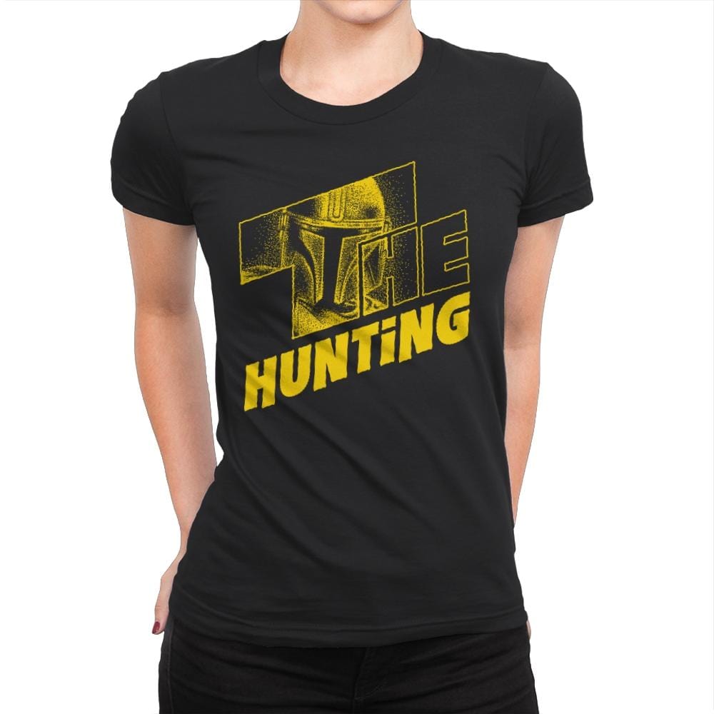 The Hunting - Womens Premium T-Shirts RIPT Apparel Small / Black