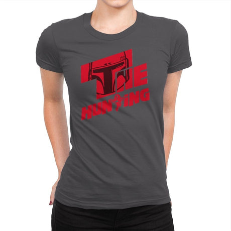 The Hunting - Womens Premium T-Shirts RIPT Apparel Small / Heavy Metal