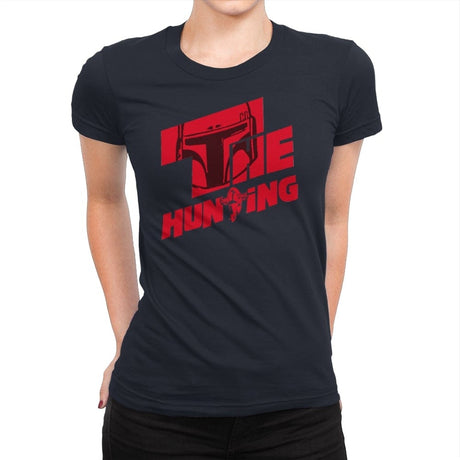 The Hunting - Womens Premium T-Shirts RIPT Apparel Small / Midnight Navy