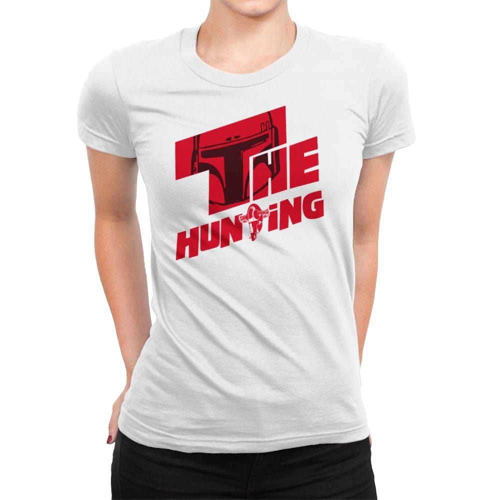 The Hunting - Womens Premium T-Shirts RIPT Apparel Small / White