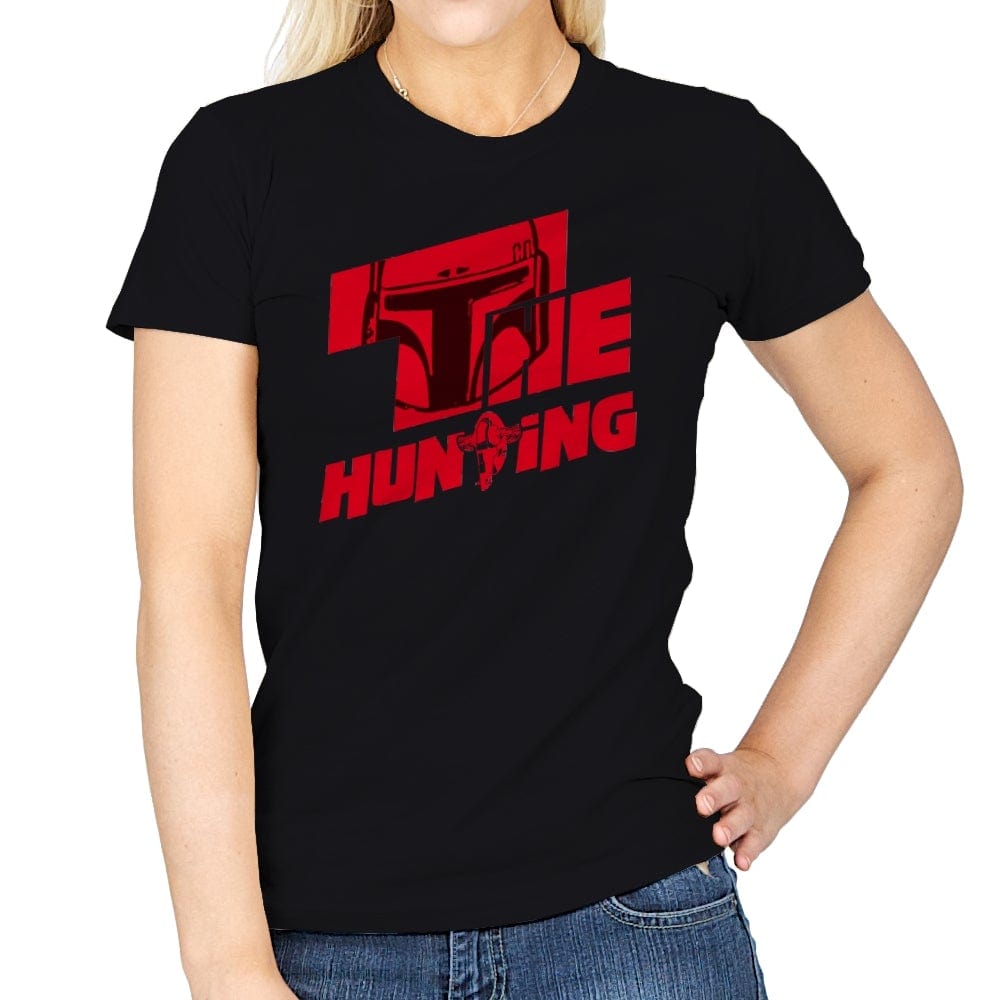 The Hunting - Womens T-Shirts RIPT Apparel Small / Black
