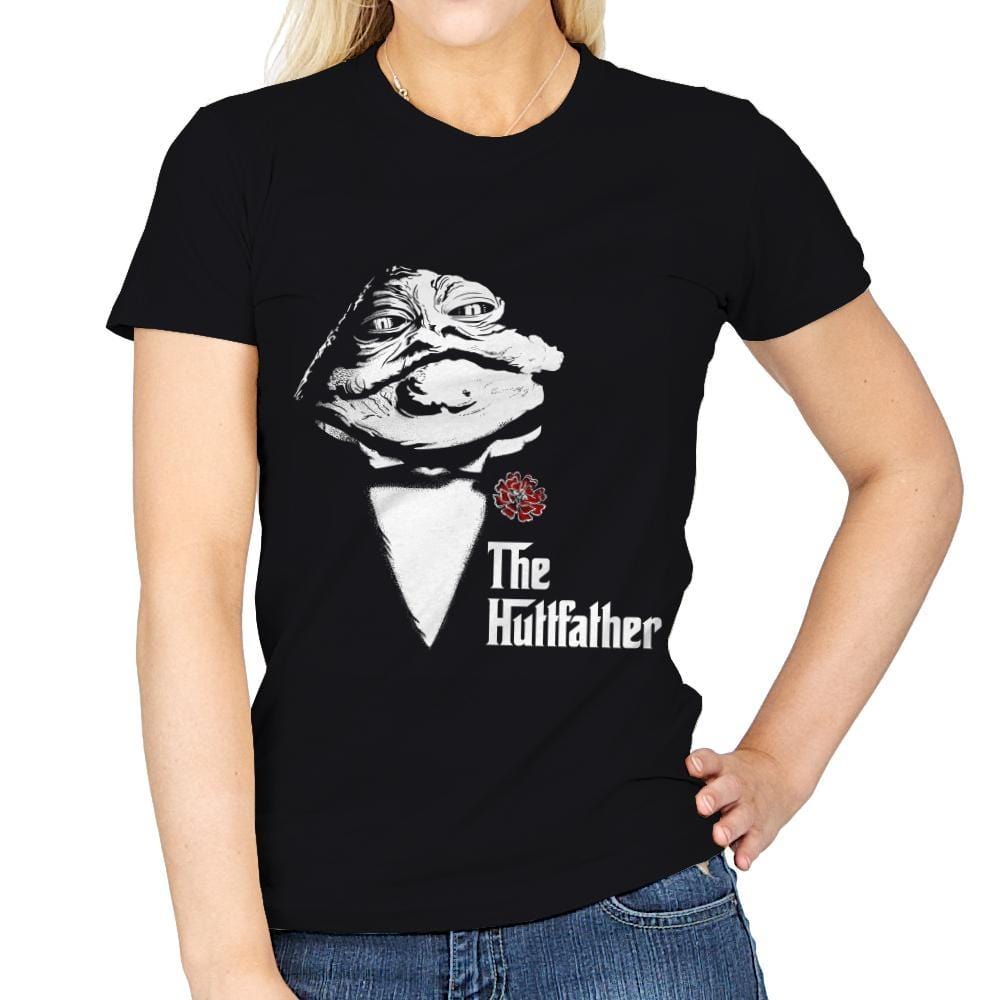 The Huttfather - Womens T-Shirts RIPT Apparel Small / Black