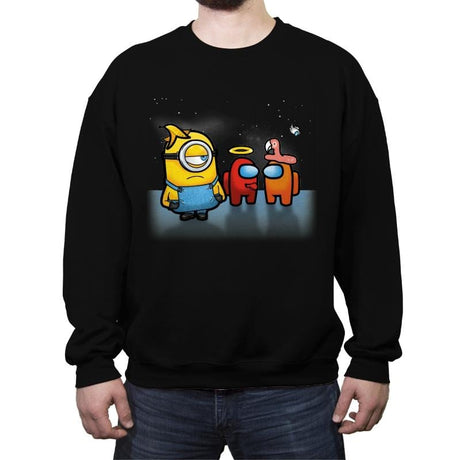 The Impostor - Crew Neck Sweatshirt Crew Neck Sweatshirt RIPT Apparel Small / Black