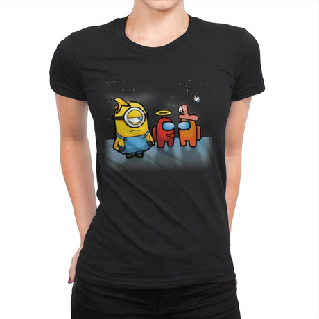 The Impostor - Womens Premium T-Shirts RIPT Apparel Small / Black