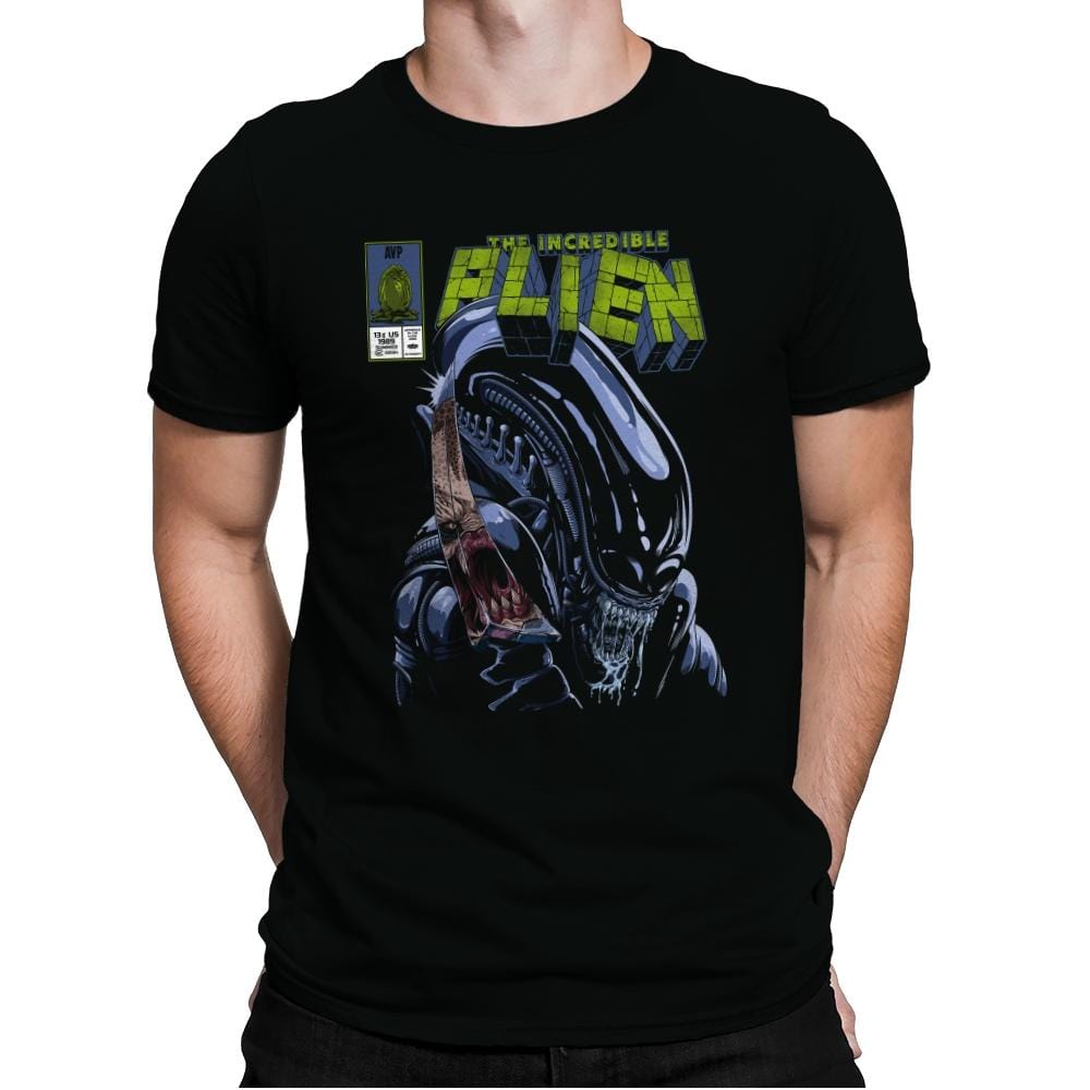 The Incredible Alien II - Mens Premium T-Shirts RIPT Apparel Small / Black
