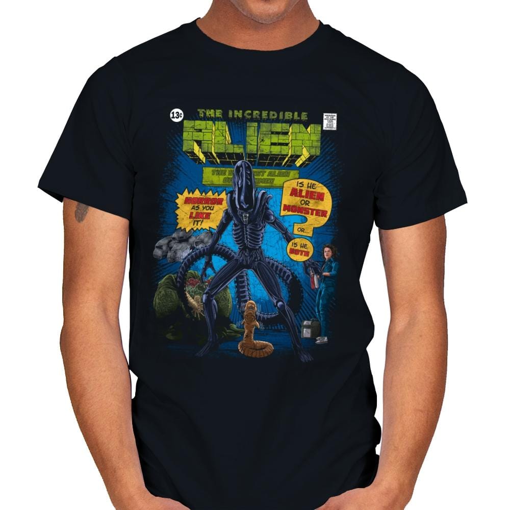 The Incredible Alien - Mens T-Shirts RIPT Apparel Small / Black