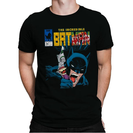 The Incredible Bat - Anytime - Mens Premium T-Shirts RIPT Apparel Small / Black
