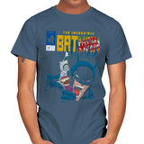 The Incredible Bat - Anytime - Mens T-Shirts RIPT Apparel Small / Indigo Blue