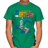 The Incredible Bat - Anytime - Mens T-Shirts RIPT Apparel Small / Kelly Green