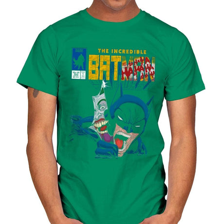 The Incredible Bat - Anytime - Mens T-Shirts RIPT Apparel Small / Kelly Green