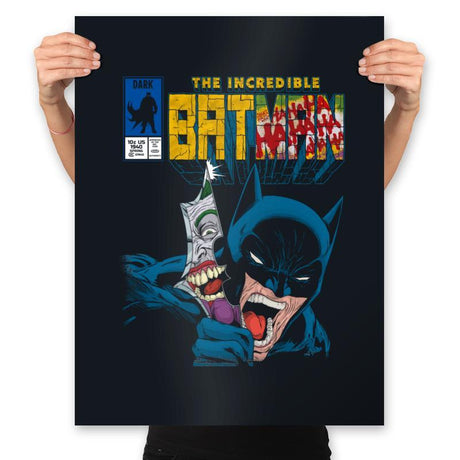 The Incredible Bat - Anytime - Prints Posters RIPT Apparel 18x24 / Black