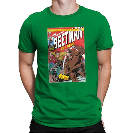 The Incredible Beetman - Mens Premium T-Shirts RIPT Apparel Small / Kelly